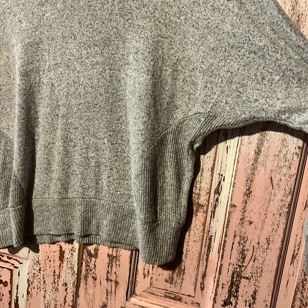 Olivia Rae Gray Hooded Pullover Sweatshirt